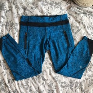 Lulu lemon blue leggings